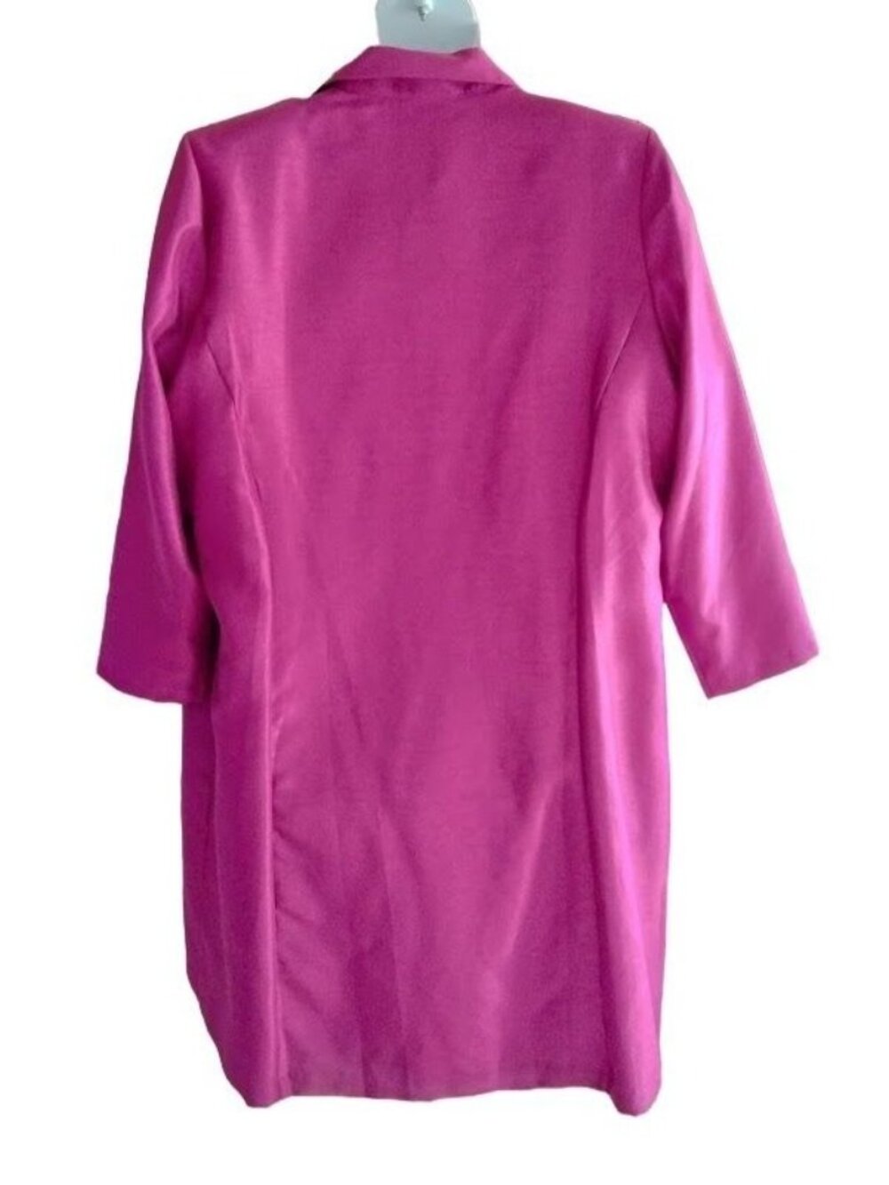 Blair Plus Size 22W Dress & Jacket Set Pink 2-Piece Suit Notch Lapel Open Front - Picture 6 of 10
